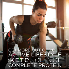 KETO SCIENCE cucharada medidora con porción precisa por beneficio