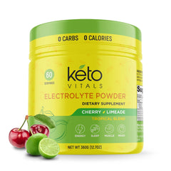 Keto Vitals frente del envase mostrando diseño y beneficios