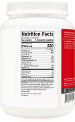 Ketologic comparación de tamaño con manos para visualizar porciones