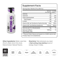 Ketone-IQ comparación de tamaño con una mano para referencia de escala