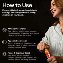 Ketone-IQ en uso durante entrenamiento ofreciendo apoyo de resistencia sin estimulantes
