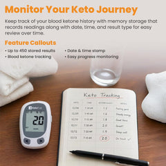 KETOTRAK escenario lifestyle en cocina destacando uso diario sencillo