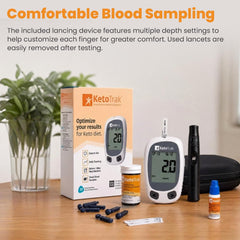 KETOTRAK empaque completo del kit que muestra contenido incluido