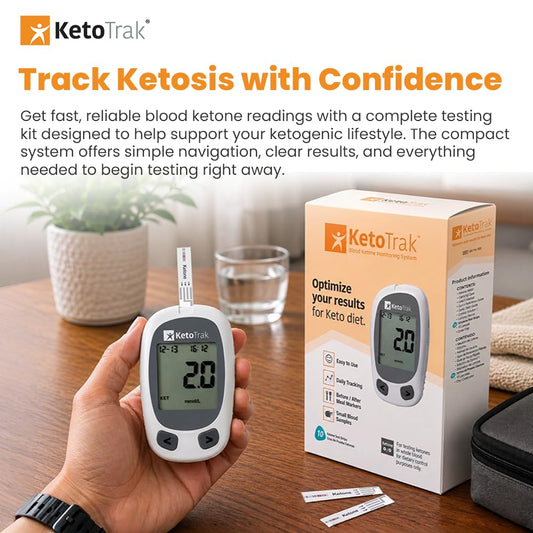 KETOTRAK pantalla con lectura clara que facilita interpretación rápida