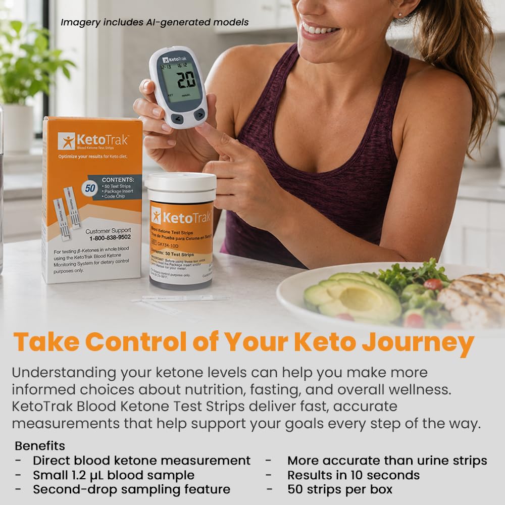 KetoTrak uso diario en cocina apoyando dieta cetogénica