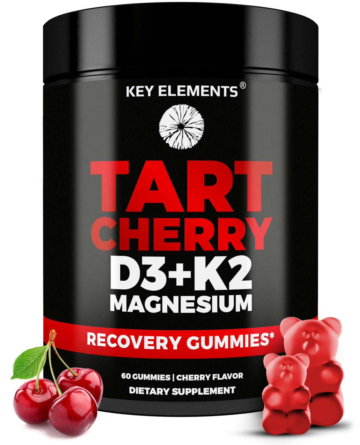 KEY ELEMENTS empaque frontal claro mostrando gominolas y beneficios