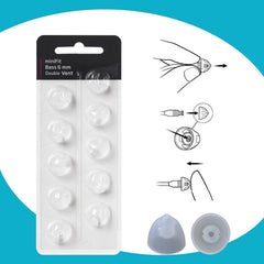 KH HAIKE domos etiqueta del paquete con compatibilidad Oticon visible