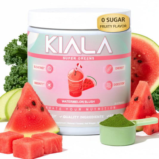 Kiala Nutrition frente del envase mostrando etiqueta y beneficios