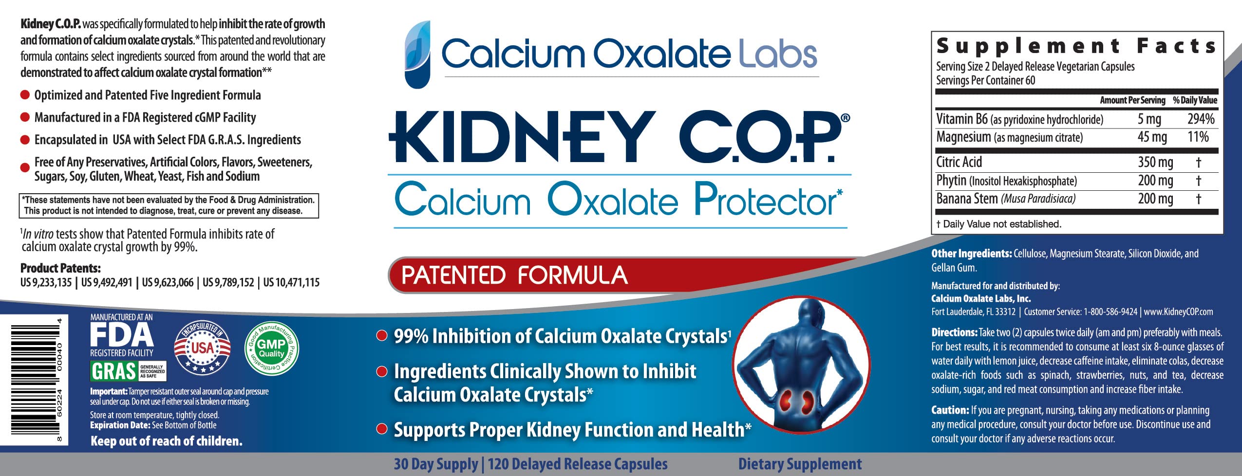 KIDNEY C.O.P. frascos en cocina sugiriendo uso diario y conveniencia