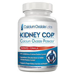 KIDNEY C.O.P. frente del envase mostrando diseño y cantidad, facilita elección informada
