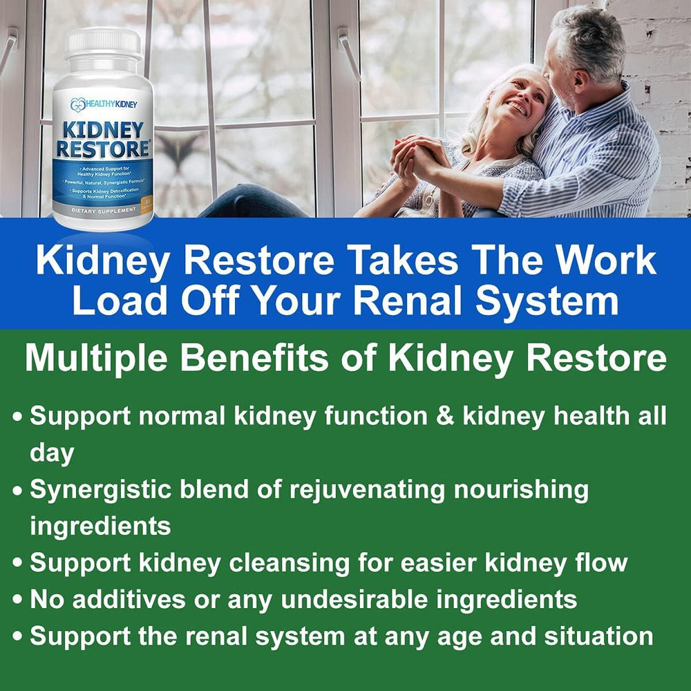 Kidney Restore bicarbonato de sodio en detalle, apoya equilibrio ácido-alcalino