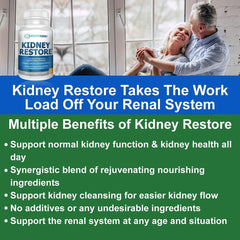 Kidney Restore bicarbonato de sodio en detalle, apoya equilibrio ácido-alcalino