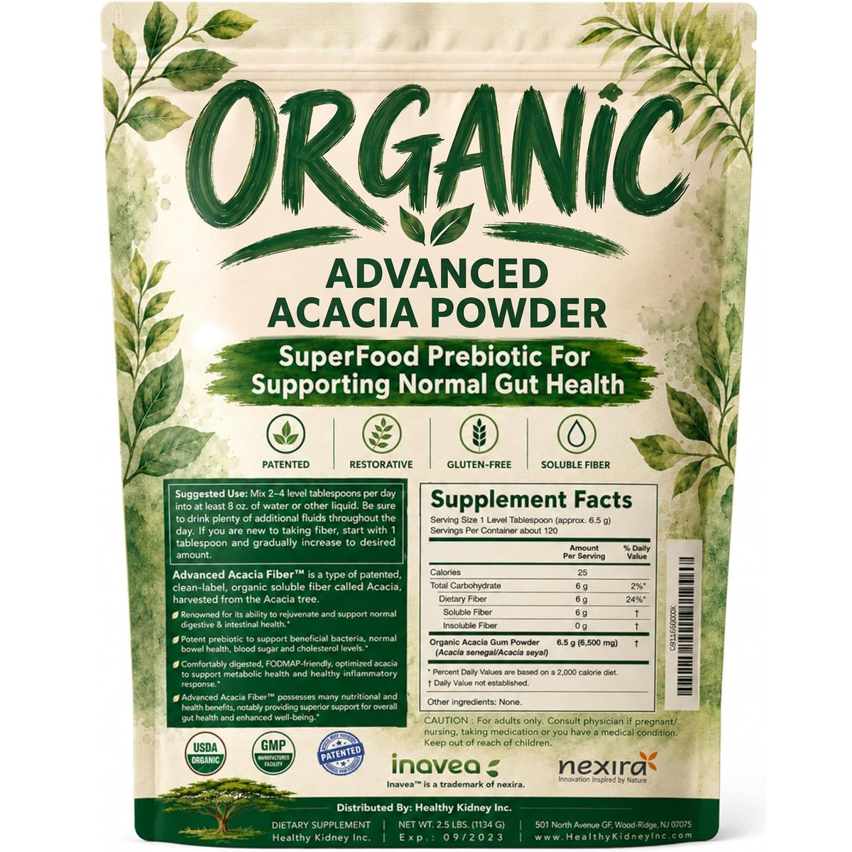 Kidney Restore envase frontal mostrando marca y tamaño 40oz, ofrece confianza