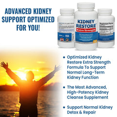 Comparación de tamaño de cápsula Kidney Restore para visualización de dosis