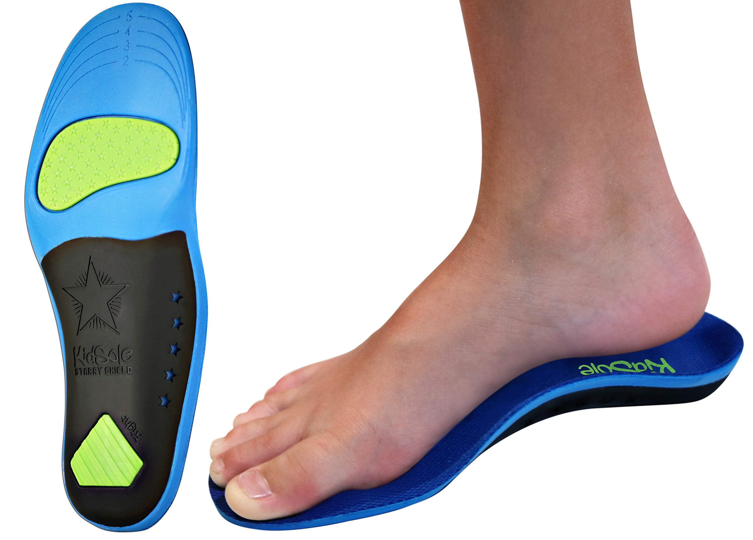 KidSole detalle del arco reforzado que mejora la estabilidad