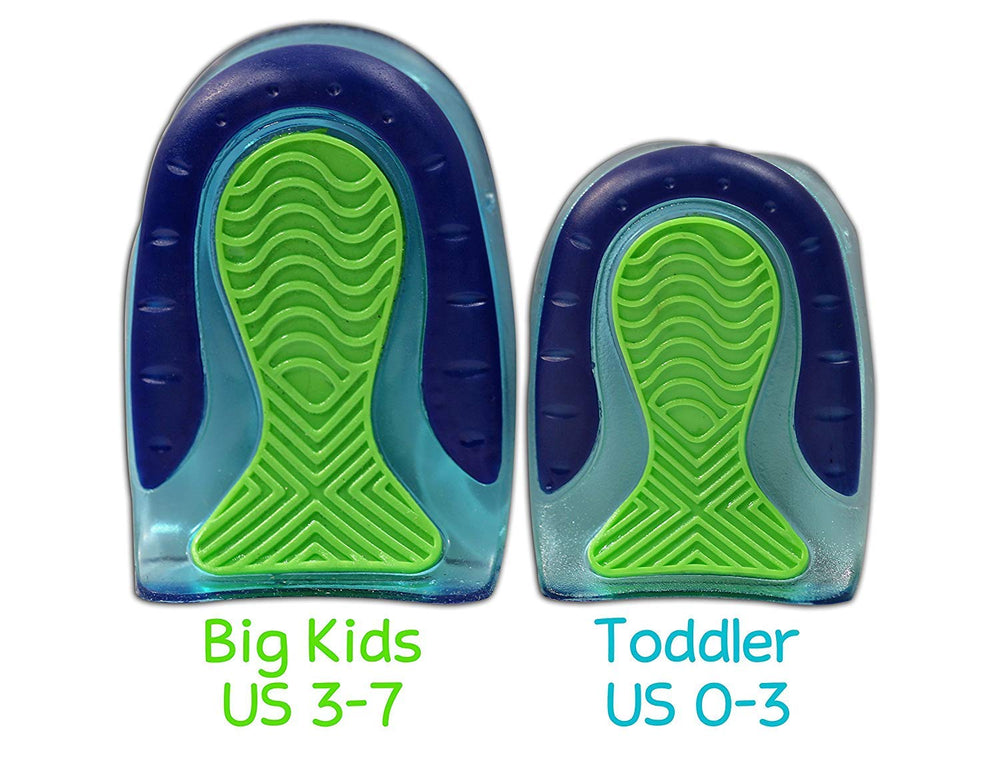 KidSole comparación de tamaño junto a una regla para elegir la talla correcta