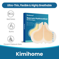 Kimihome paquete abierto con ocho apósitos, suministro práctico para cuidados