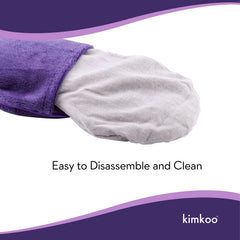 kimkoo comparación de tamaño en mano para visualizar escala y portabilidad