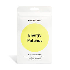 Kind Patches empaque frontal mostrando 30 parches y beneficio de conveniencia