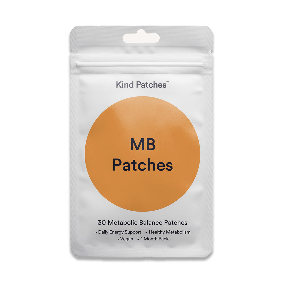 Kind Patches frontal del empaque mostrando 30 parches y diseño claro