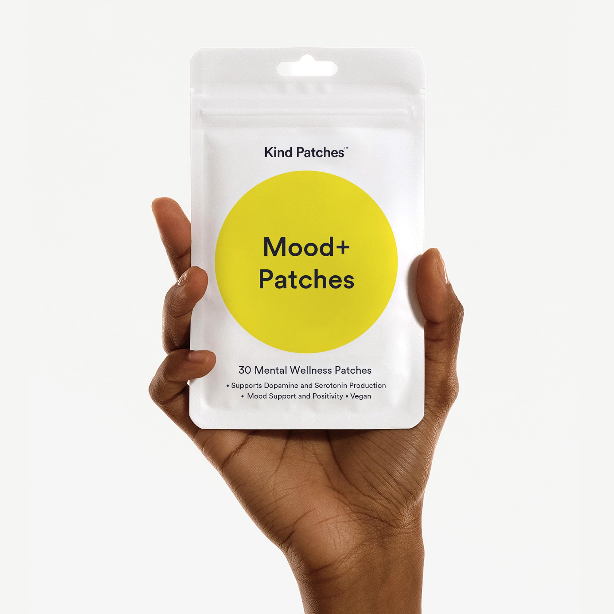 Kind Patches parche junto a una moneda para comparar tamaño práctico