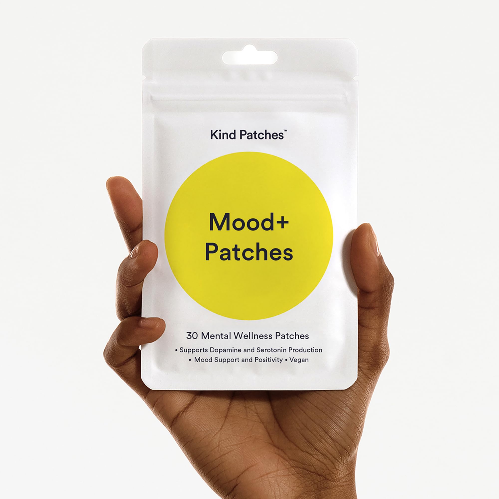 Kind Patches Unpuff parche en primer plano resaltando extractos vegetales