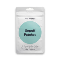Kind Patches frontal del envase mostrando 30 unidades y aspecto profesional