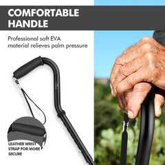 KINGGEAR bastón plegado compacto ideal para transporte y viaje