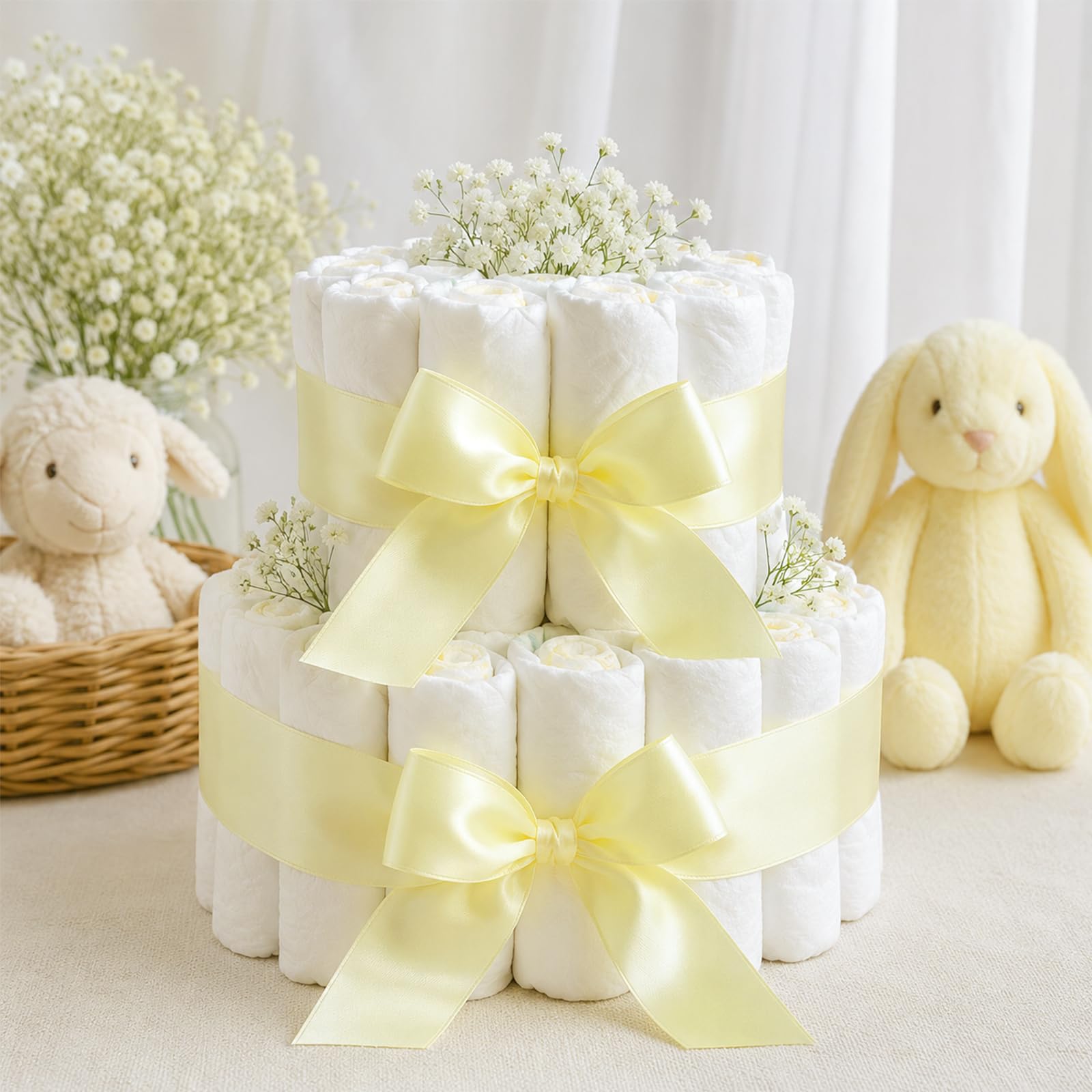 KINGLAKE decoración de mesa festiva con cinta, mejora presentación