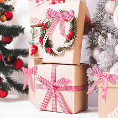 KINGLAKE cinta aplicada en regalo aportando acabado profesional