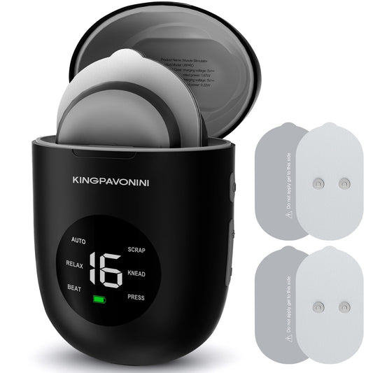 KingPavonini vista frontal del empaque mostrando contenido y diseño práctico