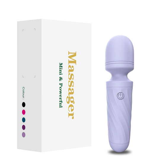 KINGWAND vista frontal del masajeador compacto con manejo fácil