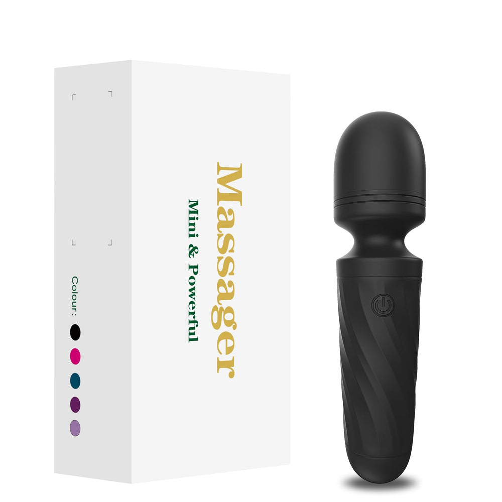 KINGWAND vista frontal del masajeador portátil, diseño compacto y elegante