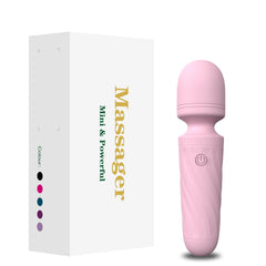 KINGWAND vista frontal del masajeador compacto para viaje y relajación