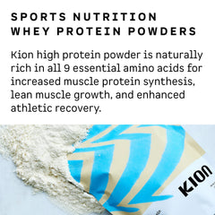 Pancakes preparados con Kion Protein Chocolate para añadir proteína al desayuno