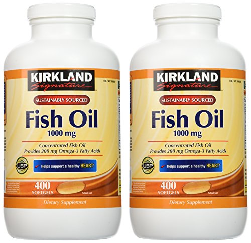 Kirkland Omega-3 Cápsulas Blandas fáciles de tragar para hábitos saludables.