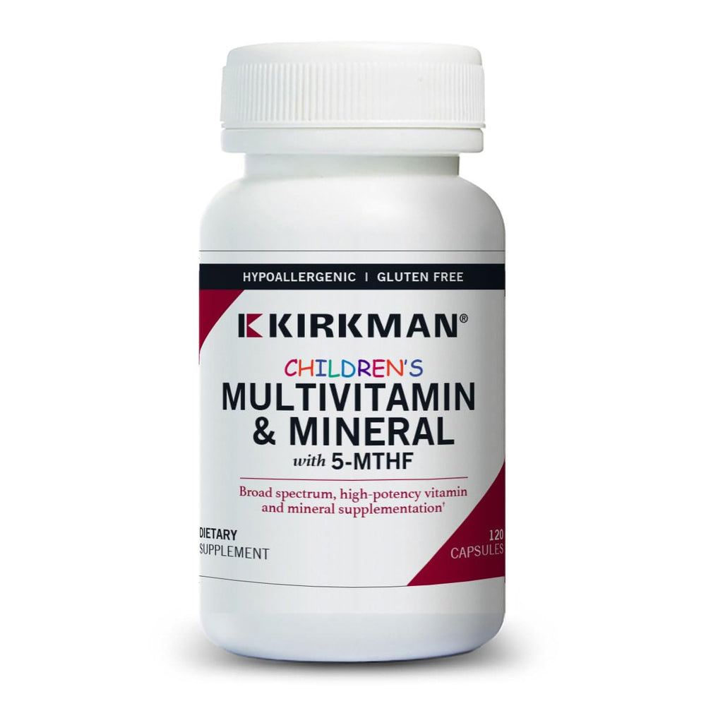 Kirkman frontal del envase mostrando 120 cápsulas y beneficios claros