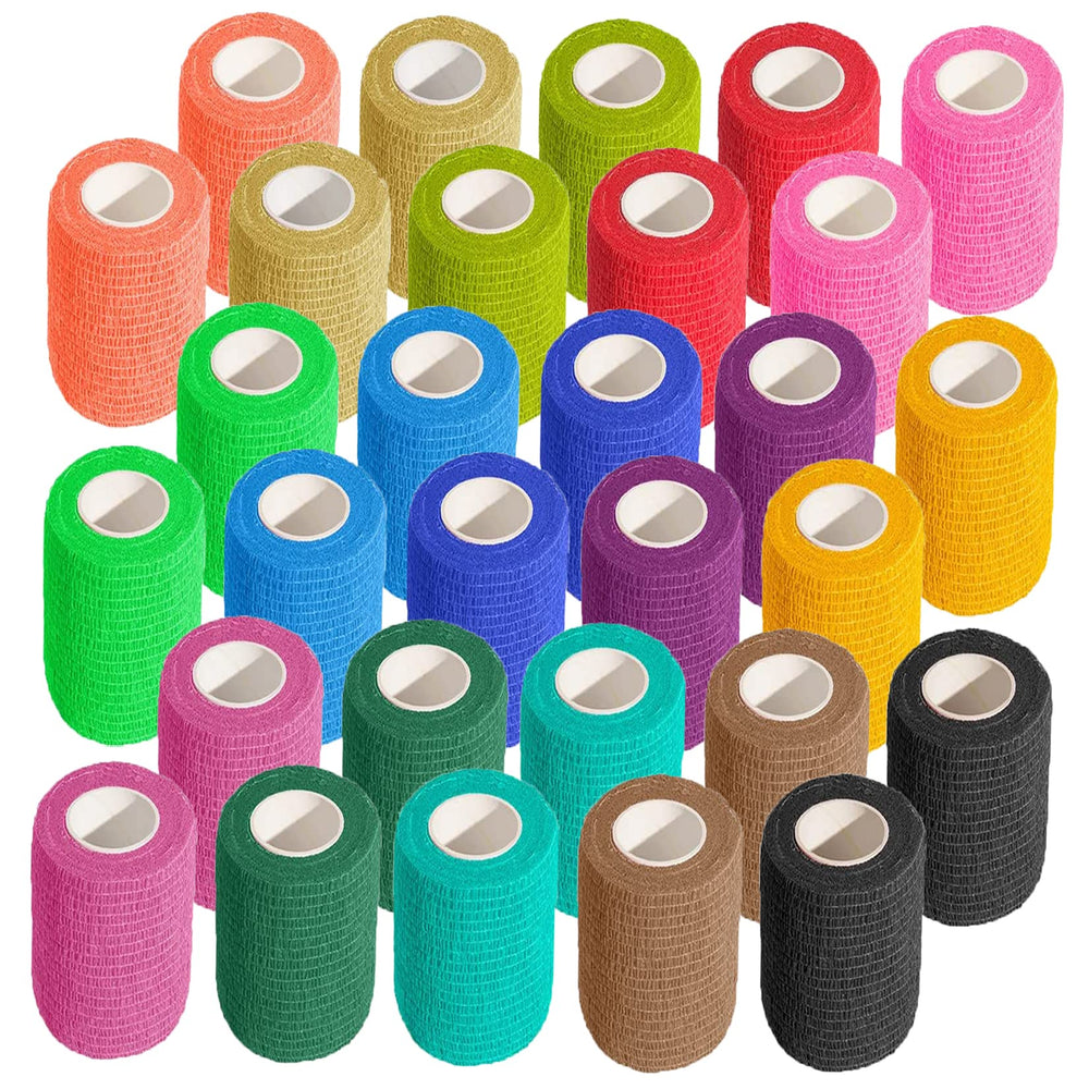 KISEER pack frontal mostrando 30 rollos de colores y fijación segura