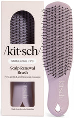 Kitsch cepillo frontal mostrando diseño y beneficio de limpieza suave