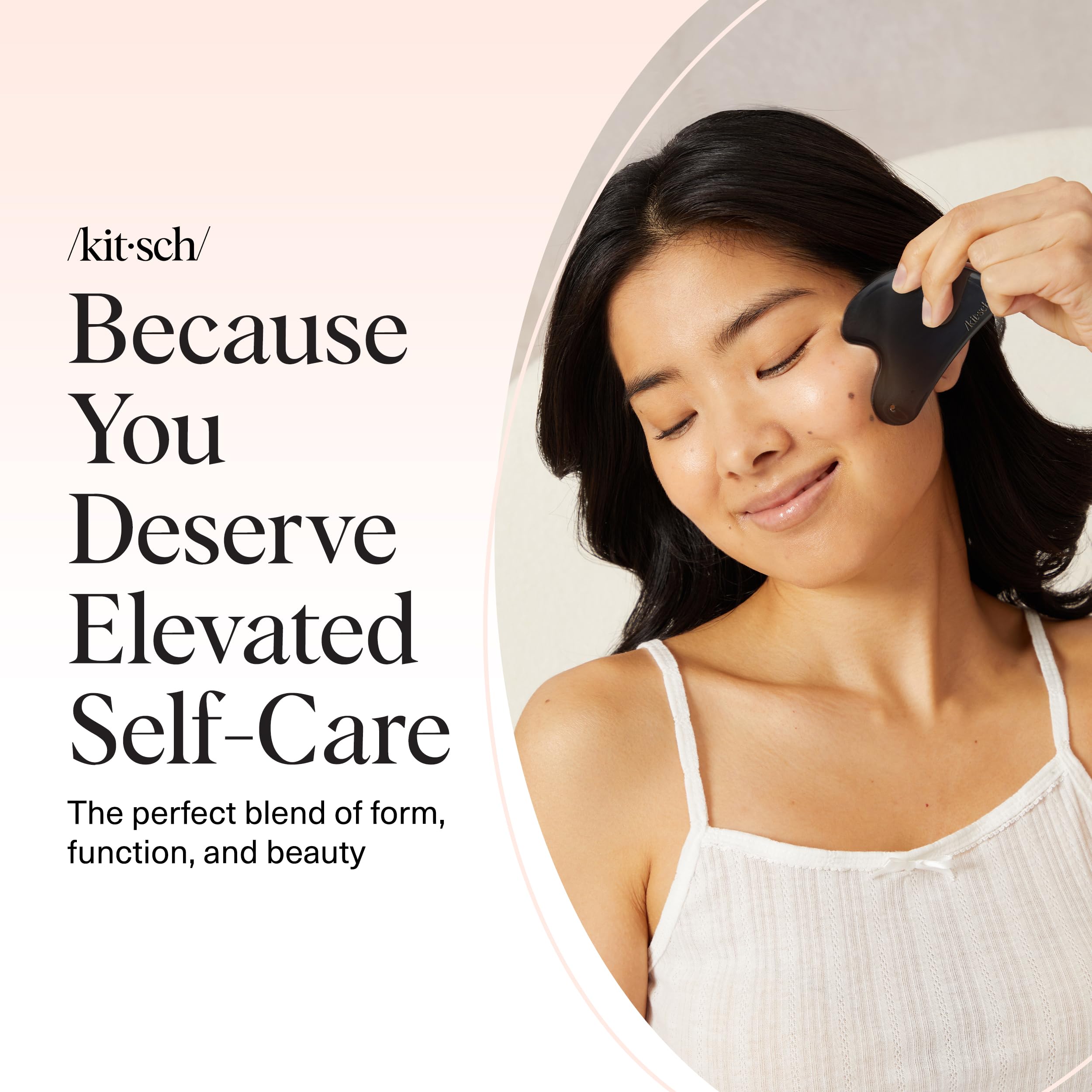 Kitsch gua sha en empaque elegante ideal para regalo y presentación cuidada