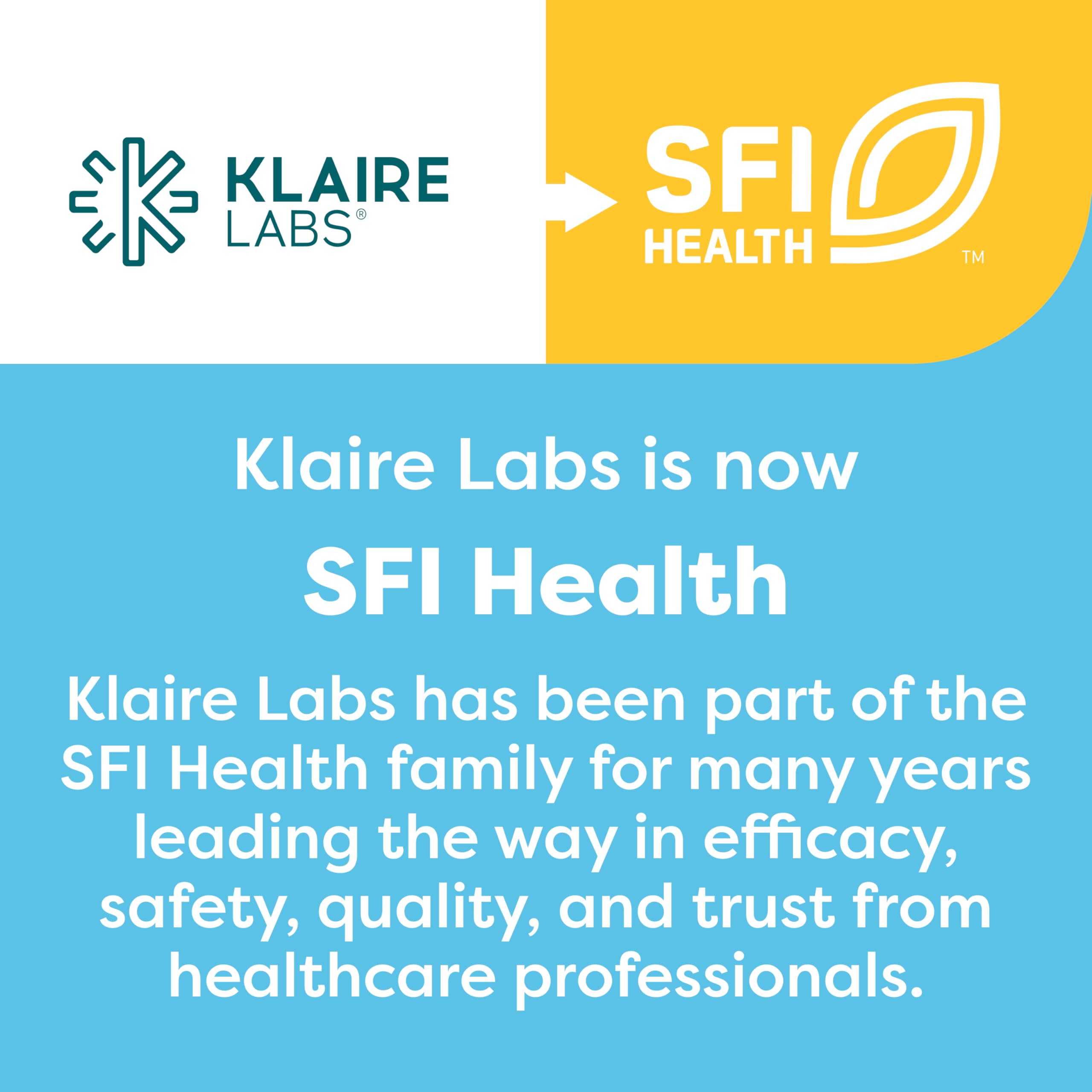 Klaire Labs lista de ingredientes y sellos hipoalergénicos legibles