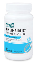 SFI Health Klaire Labs InterFase Plus vista frontal, envase claro y profesional