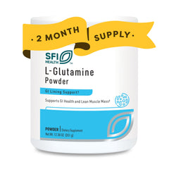 Klaire Labs SFI Health envase frontal claro mostrando cantidad y raciones
