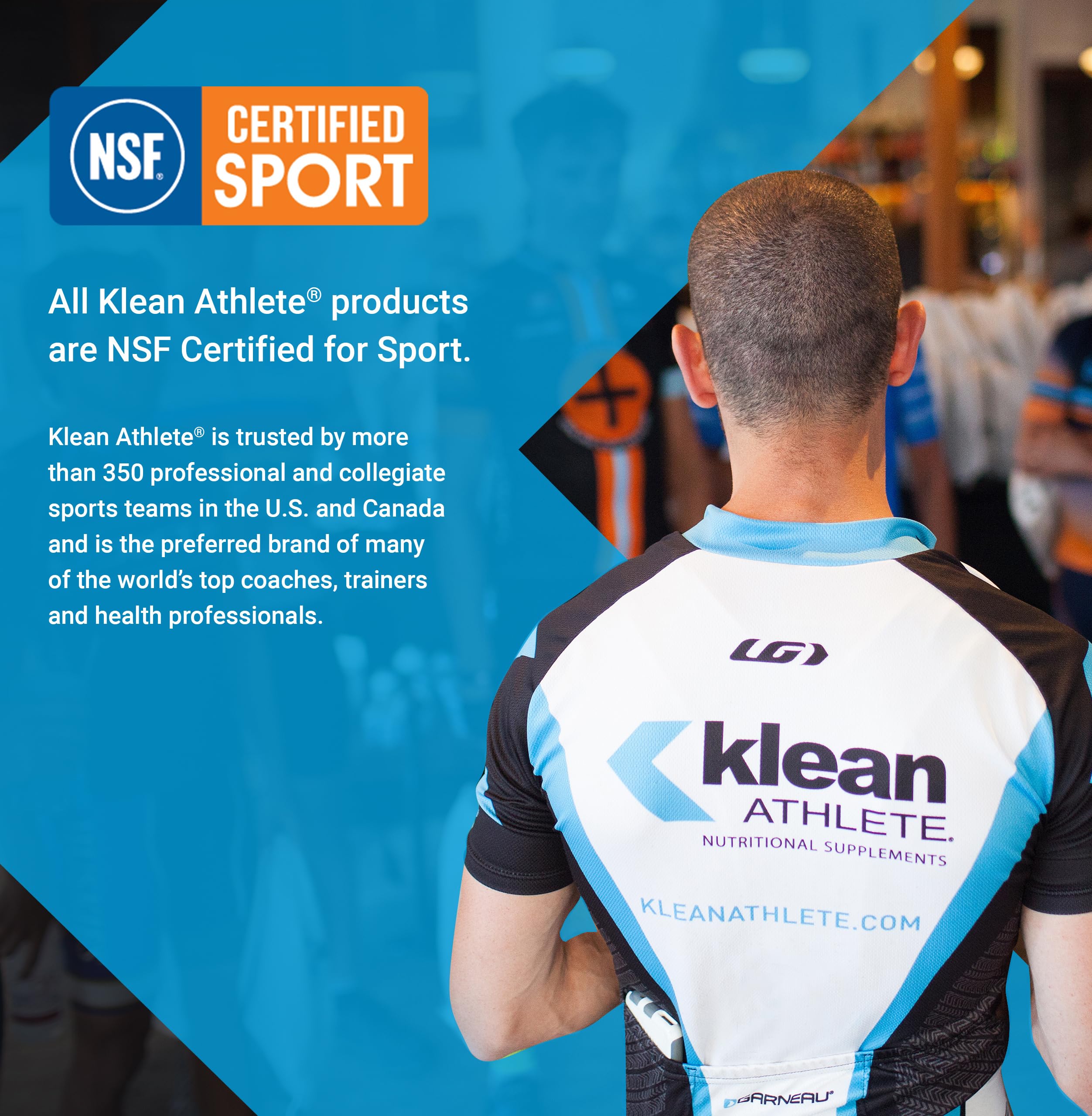 Klean Athlete textura del polvo sabor vainilla, mezcla homogénea y agradable