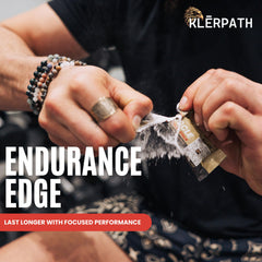 Klerpath GroMuscle comparación de tamaño con mano, ideal para viaje