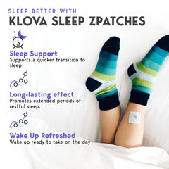 Klova ZSleep ingredientes botánicos mostrados para tranquilidad
