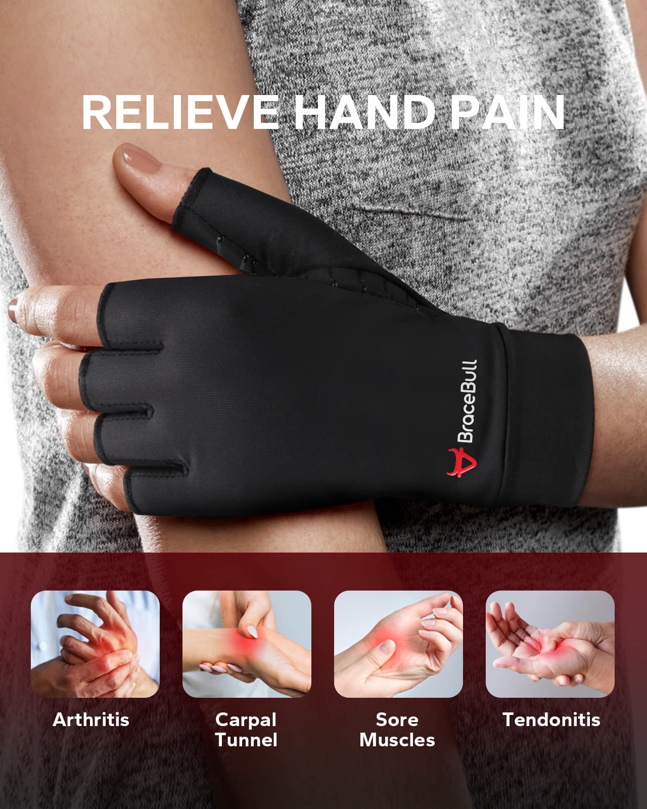 KMEIVOL BraceBull detalle de la textura y tejido con cobre que aporta durabilidad y frescura