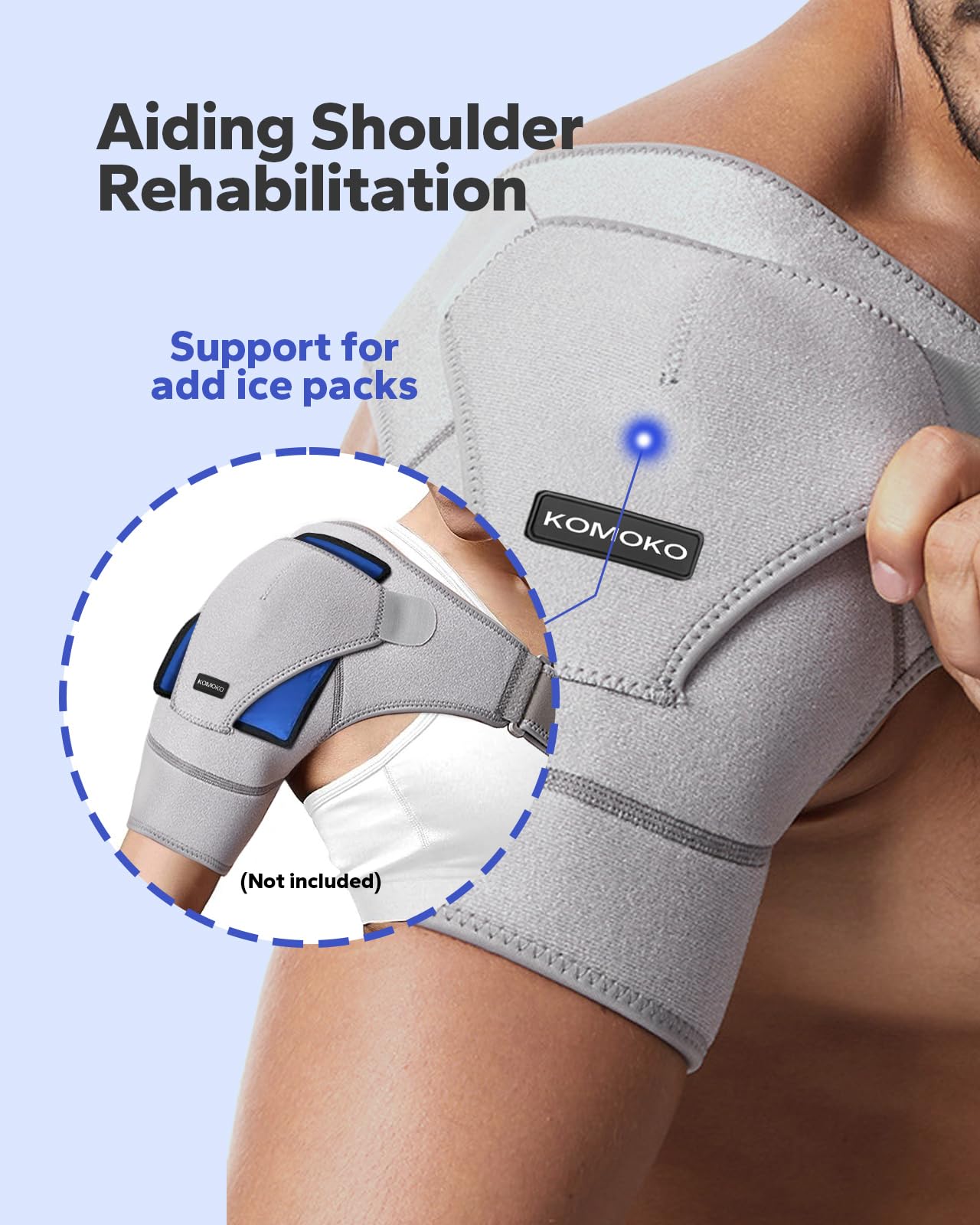 KMEIVOL Komoko primer plano de neopreno resistente, mayor durabilidad