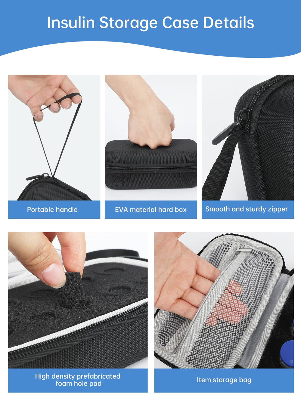 KNOCKO estuche dentro de nevera muestra compatibilidad y ahorro de espacio