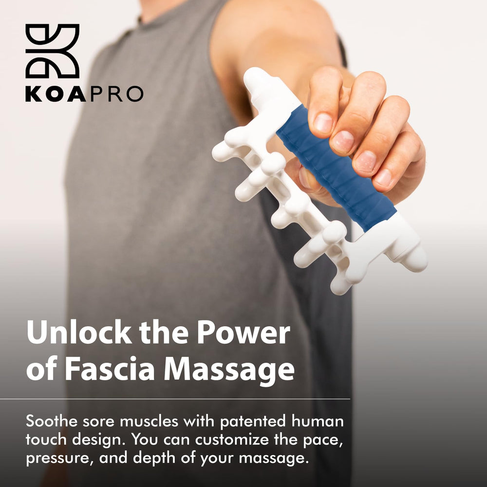 KOA KOAPRO mano sujetando el mango ergonómico para control sin esfuerzo